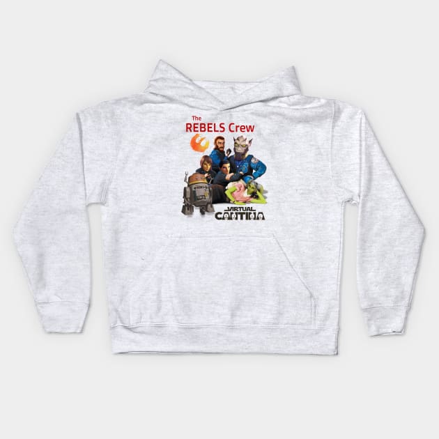 Rebels Crew Kids Hoodie by Virtual Cantina 